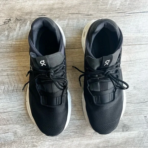 On Running Cloudnova Women’s Black and White Shoes - Picture 5 of 14